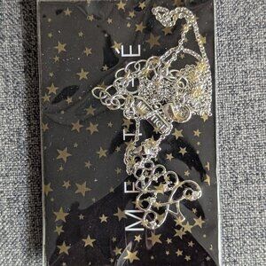 MESTIGE  Silver Plated Christmas Tree Necklace NEW